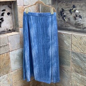 Lisa Rinna Collection Sky Printed Faux Wrap Skirt